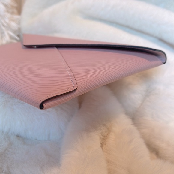 Louis Vuitton Epi Leather Large Kirigami Pochette Rose Ballerine - Picture 8 of 11